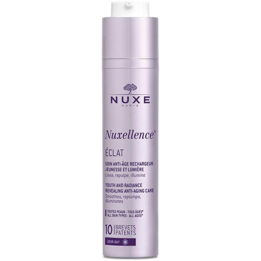 Nuxe Nuxellence Day Eclat, Κρέμα - Ορός Αντιγήρανσης & Επαναφοράς με Υαλουρονικό Οξύ, 50ml (1)
